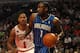 CHICAGO, IL - JANUARY 28: Gilbert Arenas #1 of the Orlando Magic moves past Derrick Rose #1 of the Chicago Bulls at the United Center on January 28, 2011 in Chicago, Illinois. The Bulls defeated the Magic 99-90. NOTE TO USER: User expressly acknowledges and agrees that, by downloading and/or using this photograph, User is consenting to the terms and conditions of the Getty Images License Agreement. (Photo by Jonathan Daniel/Getty Images)