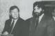 Mickey Mantle and Tom Molito, author of Mickey Mantle and the Eyeballers