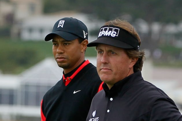 Phil Mickelson and the Fading Red Shirt of Tiger Woods