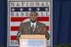 COOPERSTOWN, NY - JULY 29: 2007 inductee Tony Gwynn gives his acceptance speech at Clark Sports Center during the Baseball Hall of Fame induction ceremony on July 29, 2007 in Cooperstown, New York. (Photo by Chris McGrath/Getty Images)