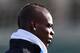 MANCHESTER, ENGLAND - FEBRUARY 15: Mario Balotelli of Manchester City looks on during a training session held ahead of their UEFA Europa League match against Porto at the Carrington Training Complex on February 15, 2012 in Manchester, England. (Photo by Alex Livesey/Getty Images)