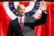 ANAHEIM, CA - DECEMBER 10: Albert Pujols waves as he takes the stage at a public press conference introducing newly signed Los Angeles Angels of Anaheim players Albert Pujols and C.J. Wilson at Angel Stadium on December 10, 2011 in Anaheim, California. (Photo by Stephen Dunn/Getty Images)