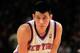 NEW YORK, NY - FEBRUARY 15: Jeremy Lin #17 of the New York Knicks looks on against the Sacramento Kings at Madison Square Garden on February 15, 2012 in New York City. NOTE TO USER: User expressly acknowledges and agrees that, by downloading and/or using this Photograph, user is consenting to the terms and conditions of the Getty Images License Agreement. (Photo by Chris Trotman/Getty Images)