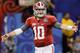NEW ORLEANS, LA - JANUARY 09: AJ McCarron #10 of the Alabama Crimson Tide celebrates after a touchdown late in the fourth quarter against the Louisiana State University Tigers during the 2012 Allstate BCS National Championship Game at Mercedes-Benz Superdome on January 9, 2012 in New Orleans, Louisiana. (Photo by Kevin C. Cox/Getty Images)