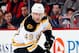 NEWARK, NJ - JANUARY 04: Rich Peverley #49 of the Boston Bruins skates during an NHL hockey game against the New Jersey Devils at Prudential Center on January 4, 2012 in Newark, New Jersey. (Photo by Paul Bereswill/Getty Images)