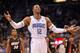 ORLANDO, FL - DECEMBER 21: Dwight Howard #12 of the Orlando Magic argues a call during a preseason game against the Miami Heat at Amway Center on December 21, 2011 in Orlando, Florida. NOTE TO USER: User expressly acknowledges and agrees that, by downloading and/or using this Photograph, User is consenting to the terms and conditions of the Getty Images License Agreement. (Photo by Mike Ehrmann/Getty Images)