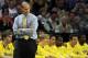 CHARLOTTE, NC - MARCH 20: Head coach John Beilein of the Michigan Wolverines reacts while taking on the Duke Blue Devils during the third round of the 2011 NCAA men's basketball tournament at Time Warner Cable Arena on March 20, 2011 in Charlotte, North Carolina. (Photo by Streeter Lecka/Getty Images)