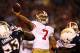 SAN DIEGO, CA - SEPTEMBER 1: Quarterback Colin Kaepernick #7 of the San Francisco 49ers throws the ball from the pocket against the San Diego Chargers during their preseason NFL Game on September 1, 2011 at Qualcomm Stadium in San DIego, California. (Photo by Donald Miralle/Getty Images)