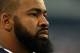 ARLINGTON, TX - NOVEMBER 24: Jason Hatcher #97 of the Dallas Cowboys during the Thanksgiving Day game at Cowboys Stadium on November 24, 2011 in Arlington, Texas. (Photo by Ronald Martinez/Getty Images)