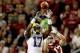 TUSCALOOSA, AL - NOVEMBER 05: Morris Claiborne #17 of the LSU Tigers makes an interception over Brad Smelley #17 of the Alabama Crimson Tide during the second half of the game at Bryant-Denny Stadium on November 5, 2011 in Tuscaloosa, Alabama. (Photo by Kevin C. Cox/Getty Images)