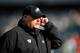 PHILADELPHIA, PA - JANUARY 01: Head coach Andy Reid of the Philadelphia Eagles walks off the field after the Eagles warmed up before a game against the Washington Redskins at Lincoln Financial Field on January 1, 2012 in Philadelphia, Pennsylvania. (Photo by Patrick McDermott/Getty Images)