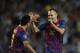 Xavi and Andres Iniesta