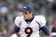 OAKLAND, CA - NOVEMBER 06: Brady Quinn #9 of the Denver Broncos stands on the sidelines during their game against the Oakland Raiders at O.co Coliseum on November 6, 2011 in Oakland, California. (Photo by Ezra Shaw/Getty Images)