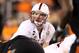 GLENDALE, AZ - JANUARY 02: Andrew Luck #12 of the Stanford Cardinal prepares to snap the football during the Tostitos Fiesta Bowl against the Oklahoma State Cowboys on January 2, 2012 at University of Phoenix Stadium in Glendale, Arizona. (Photo by Christian Petersen/Getty Images)