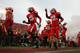 SALT LAKE CITY, UT - NOVEMBER 22: DeVonte Christopher #15 and Greg Bird #49 of the Utah Utes run onto the field before the game against the BYU Cougars at Rice-Eccles Stadium on November 22, 2008 in Salt Lake City, Utah. (Photo by Jonathan Ferrey/Getty Images)