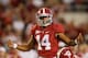 Sims was a highly touted recruit that must wait for his chance to shine due to the emergence of A.J. McCarron