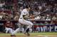 PHOENIX, AZ - SEPTEMBER 25: Carlos Beltran #15 of the San Francisco Giants bats against the Arizona Diamondbacks during the Major League Baseball game at Chase Field on September 25, 2011 in Phoenix, Arizona. (Photo by Christian Petersen/Getty Images)