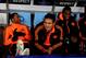 NAPLES, ITALY - FEBRUARY 21: (L -R) Chelsea substitutes Ashley Cole, Frank Lampard and John Obi Mikel look on from the dugout during the UEFA Champions League round of 16 first leg match between SSC Napoli and Chelsea FC at Stadio San Paolo on February 21, 2012 in Naples, Italy. (Photo by Mike Hewitt/Getty Images)