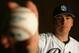 PEORIA, AZ - FEBRUARY 26: Tim Stauffer #68 of the San Diego Padres poses for a portrait during the San Diego Padres Photo Day at Peoria Stadium on February 26, 2005 in Peoria, Arizona. (Photo by Nick Laham/Getty Images)