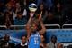 ORLANDO, FL - FEBRUARY 25: Kevin Durant of the Oklahoma City Thunder competes during the Foot Locker Three-Point Contest part of 2012 NBA All-Star Weekend at Amway Center on February 25, 2012 in Orlando, Florida. NOTE TO USER: User expressly acknowledges and agrees that, by downloading and or using this photograph, User is consenting to the terms and conditions of the Getty Images License Agreement. (Photo by Ronald Martinez/Getty Images)