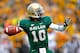 WACO, TX - DECEMBER 03: Robert Griffin III #10 of the Baylor Bears looks to pass during a game against the Texas Longhorns at Floyd Casey Stadium on December 3, 2011 in Waco, Texas. (Photo by Sarah Glenn/Getty Images)