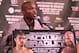 BEVERLY HILLS, CA - FEBRUARY 21: Timothy Bradley speaks at a press conference announcing his upcoming World Boxing Organization welterweight championship fight against Manny Pacquiao at The Beverly Hills Hotel on February 21, 2012 in Beverly Hills, California. (Photo by Stephen Dunn/Getty Images)
