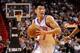 MIAMI, FL - FEBRUARY 23: Jeremy Lin #17 of the New York Knicks drives during a game against the Miami Heat at American Airlines Arena on February 23, 2012 in Miami, Florida. NOTE TO USER: User expressly acknowledges and agrees that, by downloading and/or using this Photograph, User is consenting to the terms and conditions of the Getty Images License Agreement. (Photo by Mike Ehrmann/Getty Images)