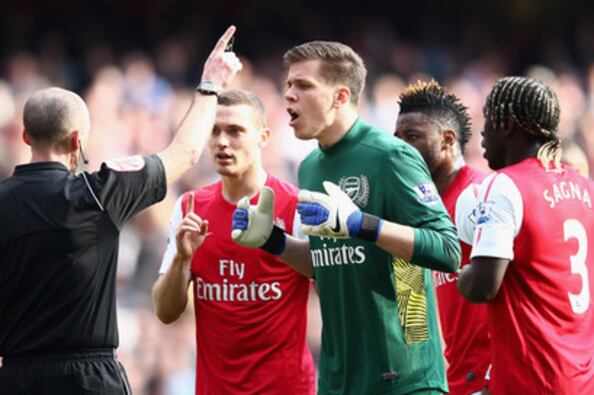 English Premier League and the Spectacle of Referees and Cheats