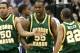 WASHINGTON - MARCH 26: Jai Lewis #55 of the George Mason Patriots gestures after scoring a basket during the Regional Finals of the NCAA Men's Basketball Tournament against the Connecticut Huskies on March 26, 2006 at the Verizon Center in Washington DC. (Photo by Win McNamee/Getty Images)