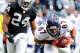 OAKLAND, CA - NOVEMBER 06: Eric Decker #87 of the Denver Broncos catches a twenty seven yard touchdown pass in front of Michael Huff #24 of the Oakland Raiders at O.co Coliseum on November 6, 2011 in Oakland, California. (Photo by Thearon W. Henderson/Getty Images)