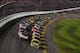 DAYTONA BEACH, FL - FEBRUARY 27: Matt Kenseth, driver of the #17 Best Buy Ford, leads the field during the NASCAR Sprint Cup Series Daytona 500 at Daytona International Speedway on February 27, 2012 in Daytona Beach, Florida. (Photo by Chris Graythen/Getty Images)