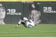 CHICAGO, IL - SEPTEMBER 11: Alex Rios #51 of the Chicago White tries to make a diving catch on Trevor Crowe #4 of the Cleveland Indians in the sixth inning on September 11, 2011 at U.S. Cellular Field in Chicago, Illinois. (Photo by David Banks/Getty Images)