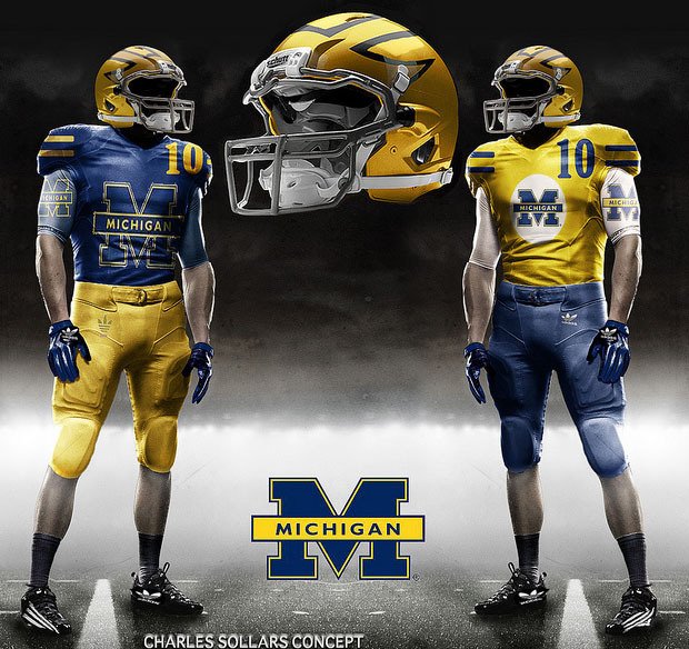 Michigan Football Uniforms: Why Fake Design Could Be the Wave of the