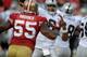 Ahmad Brooks hit a big pay day Wednesday after coming off his most productive season as a pro, racking up 7 sacks.