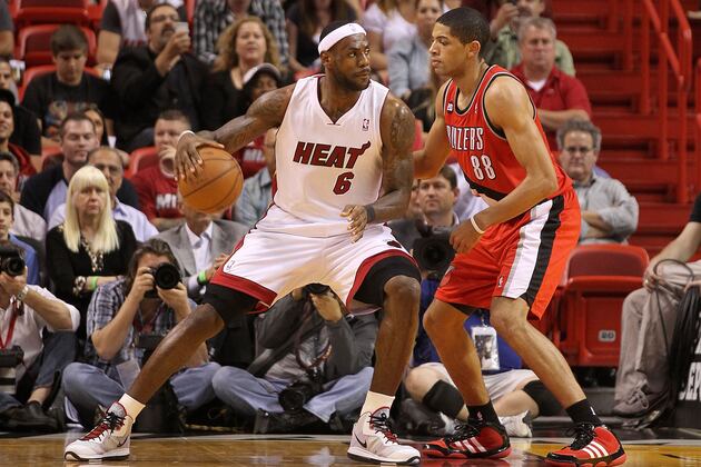 Miami Heat: LeBron, Wade Make Bold Statement Against Portland Trail Blazers