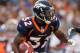 DENVER - AUGUST 29: Cornerback Perrish Cox #32 of the Denver Broncos returns a kick off against the Pittsburgh Steelers during preseason NFL action at INVESCO Field at Mile High on August 29, 2010 in Denver, Colorado. (Photo by Doug Pensinger/Getty Images)