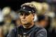NEW ORLEANS, LA - JANUARY 07: Defensive coordinator Gregg Williams of the New Orleans Saints looks on during warms up prior to playing against the Detroit Lions at Mercedes-Benz Superdome during their 2012 NFC Wild Card Playoff game on January 7, 2012 in New Orleans, Louisiana. (Photo by Chris Graythen/Getty Images)