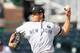 SCOTTSDALE, AZ - OCTOBER 23: New York Yankees prospect Manuel Banuelos playing for the Phoenix Desert Dogs pitches against the Scottsdale Scorpions during the AZ Fall League game at Scottsdale Stadium on October 23, 2010 in Scottsdale, Arizona. (Photo by Christian Petersen/Getty Images)