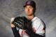 GOODYEAR, AZ - FEBRUARY 28: Josh Tomlin #43 of the Cleveland Indians poses for a portrait during a photo day at Goodyear Ballpark on February 28, 2012 in Goodyear, Arizona. (Photo by Rich Pilling/Getty Images)