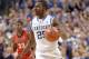 LEXINGTON, KY - MARCH 01: Marquis Teaque #25 of the Kentucky Wildcats dribbles the ball during the game against Georgia Bulldogs at Rupp Arena on March 1, 2012 in Lexington, Kentucky. (Photo by Andy Lyons/Getty Images)