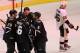 DALLAS, TX - FEBRUARY 29: (L-R) Mark Fistric #28, Adam Burish #16, Steve Ott #29, Jamie Benn #14 and Trevor Daley #6 of the Dallas Stars celebrate a goal in front of Steve Sullivan #26 of the Pittsburgh Penguins at American Airlines Center on February 29, 2012 in Dallas, Texas. (Photo by Ronald Martinez/Getty Images)