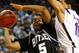 GREENSBORO, NC - MARCH 19: Ronald Nored #5 of the Butler Bulldogs drives against Bo Spencer #11 of the Louisiana State University Tigers during the first round of the NCAA Division I Men's Basketball Tournament at the Greensboro Coliseum on March 19, 2009 in Greensboro, North Carolina. (Photo by Streeter Lecka/Getty Images)