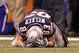 INDIANAPOLIS, IN - FEBRUARY 05: Wide receiver Wes Welker #83 of the New England Patriots reacts after dropping a pass in the fourth quarter while taking on the New York Giants during Super Bowl XLVI at Lucas Oil Stadium on February 5, 2012 in Indianapolis, Indiana. (Photo by Ezra Shaw/Getty Images)