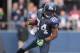SEATTLE - DECEMBER 24: Running back Marshawn Lynch #24 of the Seattle Seahawks rushes against the San Francisco 49ers at CenturyLink Field on December 24, 2011 in Seattle, Washington. (Photo by Otto Greule Jr/Getty Images)