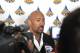 EAST RUTHERFORD, NJ - FEBRUARY 16: Dwayne 'The Rock' Johnson attends a press conference to announce a major international event at MetLife Stadium on February 16, 2012 in East Rutherford, New Jersey. (Photo by Michael N. Todaro/Getty Images)