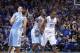 LEXINGTON, KY - DECEMBER 3: Marquis Teague #25 of the Kentucky Wildcats celebrates at the end of the game against the North Carolina Tar Heels at Rupp Arena on December 3, 2011 in Lexington, Kentucky. Kentucky won 73-72. (Photo by Joe Robbins/Getty Images)