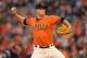 SAN FRANCISCO, CA - SEPTEMBER 02: Matt Cain #18 of the San Francisco Giants pitches against the Arizona Diamondbacks at AT&T Park on September 2, 2011 in San Francisco, California. (Photo by Ezra Shaw/Getty Images)