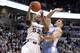 CINCINNATI, OH - FEBRUARY 08: Tu Holloway #52 of the Xavier Musketeers shoots the ball during the game against the Rhode Island Rams at Cintas Center on February 8, 2012 in Cincinnati, Ohio. (Photo by Andy Lyons/Getty Images)