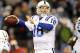 NASHVILLE, TN - DECEMBER 09: Peyton Manning #18 of the Indianapolis Colts throws a pass during the NFL game against the Tennessee Titans at LP Field on December 9, 2010 in Nashville, Tennessee. The Colts won 30-28. (Photo by Andy Lyons/Getty Images)