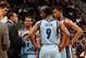 ATLANTA, GA - FEBRUARY 02: Lionel Hollins of the Memphis Grizzlies converses with his players during a timeout against the Atlanta Hawks at Philips Arena on February 2, 2012 in Atlanta, Georgia. NOTE TO USER: User expressly acknowledges and agrees that, by downloading and or using this photograph, User is consenting to the terms and conditions of the Getty Images License Agreement. (Photo by Kevin C. Cox/Getty Images)